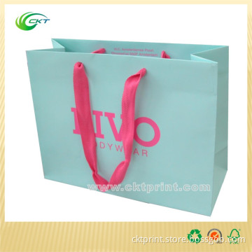 Fashion Carrier Bags in Foil Stamping (CKT-PB-165)